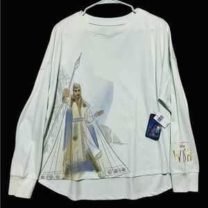 BNWT Disney Parks Wish King Magnifico long-sleeve graphic T-shirt